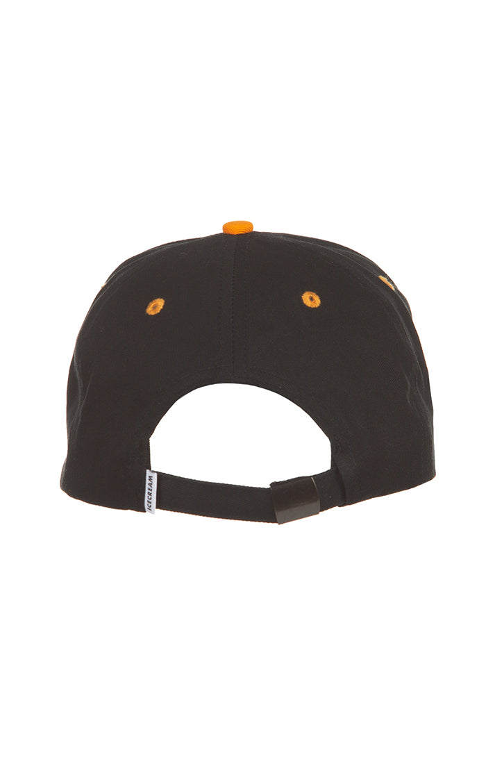 ICECREAM icicle panel hat - black