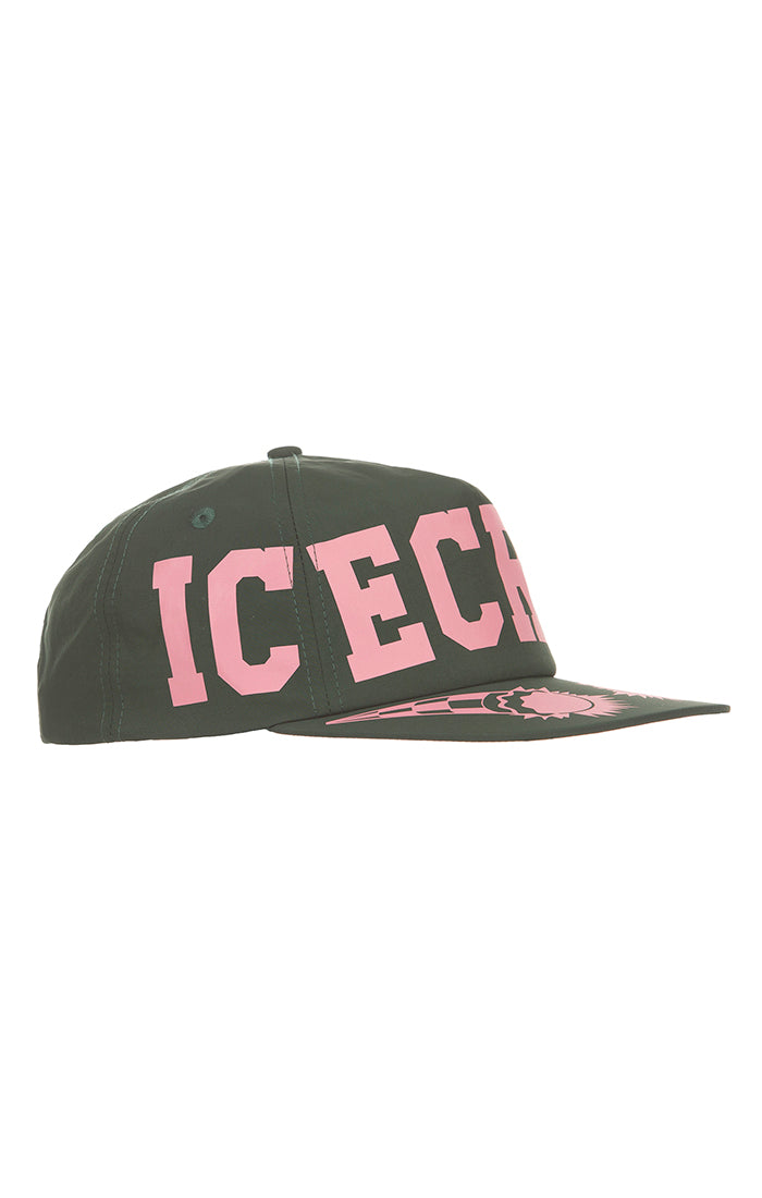 ICECREAM wrap trucker hat - deep teal