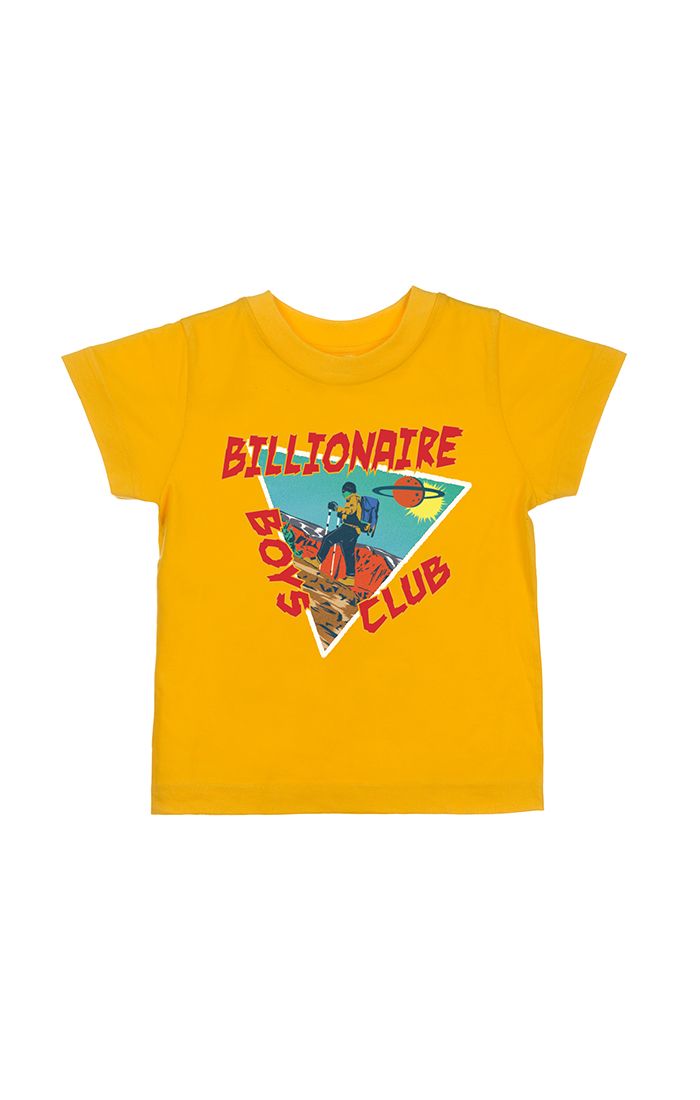 Billionaire Boys Club For Children bb no limits ss tee - saffron
