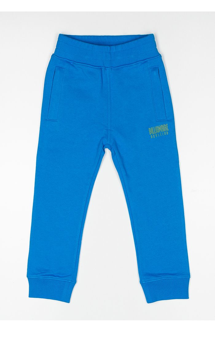Billionaire Boys Club For Children bb straight font jogger - blue aster